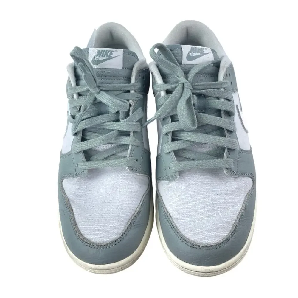 Nike Dunk Low Mica Green Sail Men's Lace Up Low Top Sneakers Shoes Size 9.5